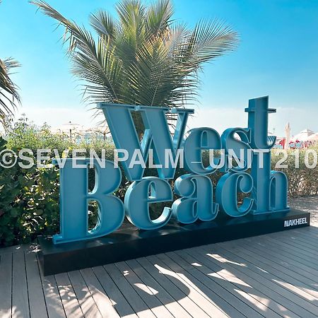Luxus-Studio Mit Private Beach In Top-Lage, Meerblick & Infinity Pool! Dubai Ngoại thất bức ảnh