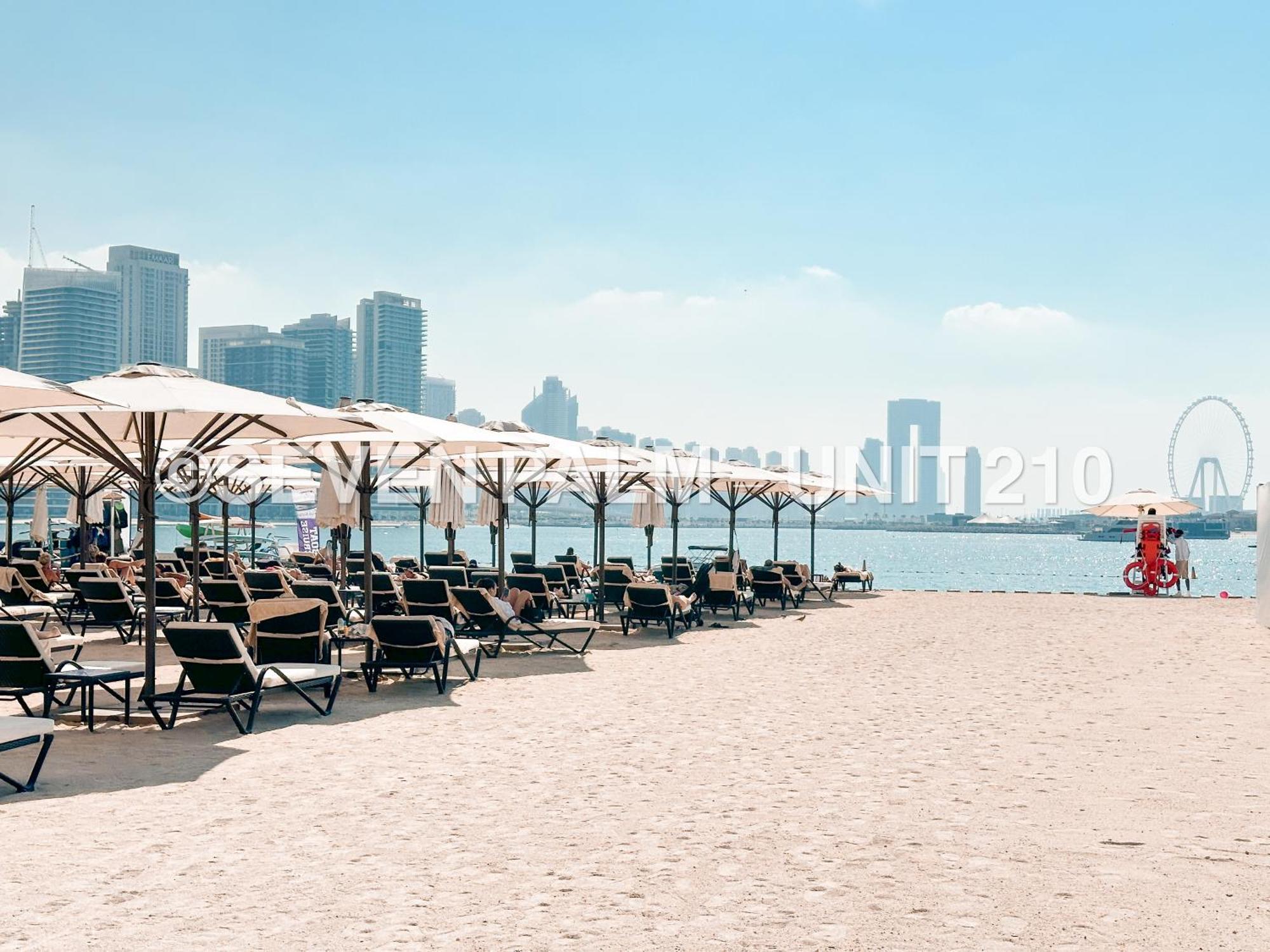 Luxus-Studio Mit Private Beach In Top-Lage, Meerblick & Infinity Pool! Dubai Ngoại thất bức ảnh