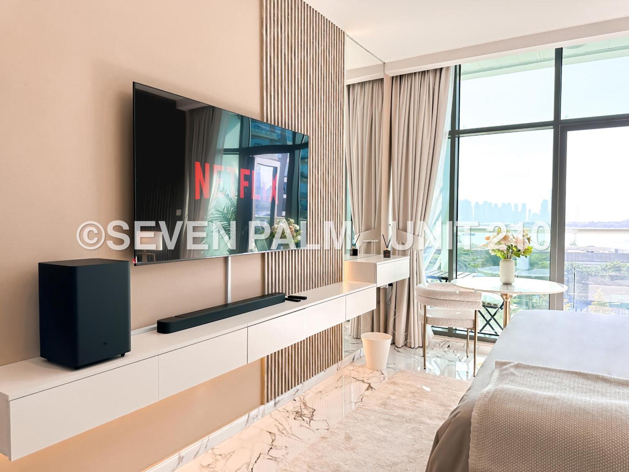 Luxus-Studio Mit Private Beach In Top-Lage, Meerblick & Infinity Pool! Dubai Ngoại thất bức ảnh