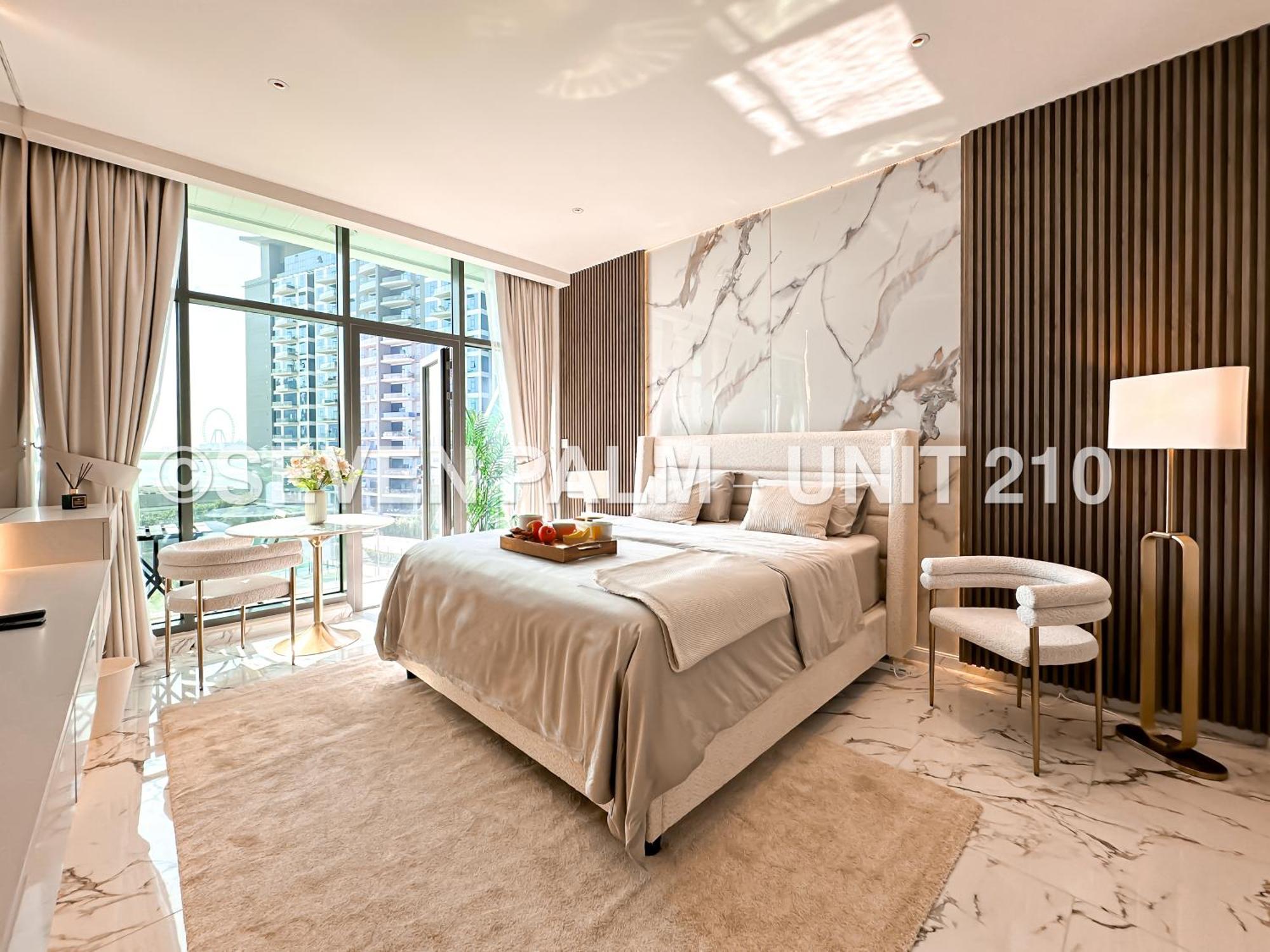 Luxus-Studio Mit Private Beach In Top-Lage, Meerblick & Infinity Pool! Dubai Ngoại thất bức ảnh