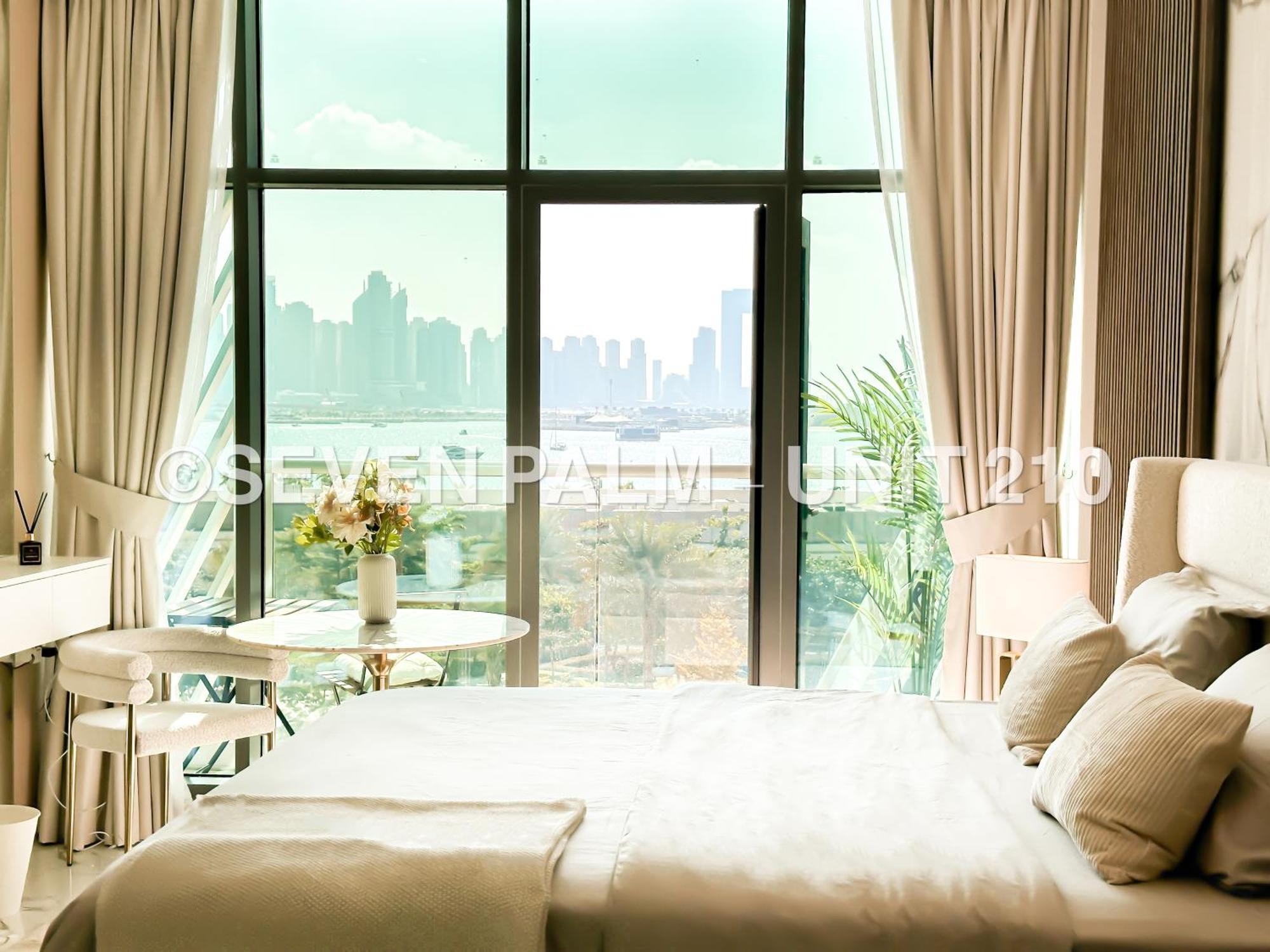 Luxus-Studio Mit Private Beach In Top-Lage, Meerblick & Infinity Pool! Dubai Ngoại thất bức ảnh